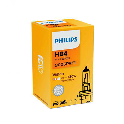 Галогеновая лампа Philips HB4 Vision +30% 